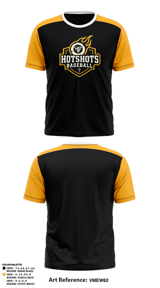 Short Sleeve Performance Shirt, Hotshots1, Baseball, Teamtime, Team time, sublimation, custom sports apparel, team uniforms, spirit wear, spiritwear, sports uniforms, custom shirts, team store, custom team store, fundraiser sports, apparel fundraiser