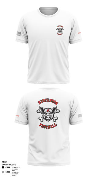 Short Sleeve Performance Shirt, Eastbrook Football, Army, Teamtime, Team time, sublimation, custom sports apparel, team uniforms, spirit wear, spiritwear, sports uniforms, custom shirts, team store, custom team store, fundraiser sports, apparel fundraiser