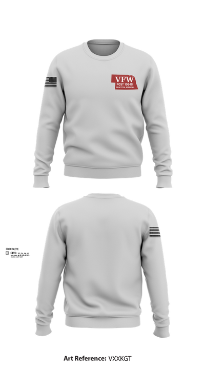 VFW Post 10648 14748257 Crew Neck Sweatshirt - 110