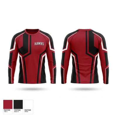 HAWKS Long Sleeve Performance Shirt - 1