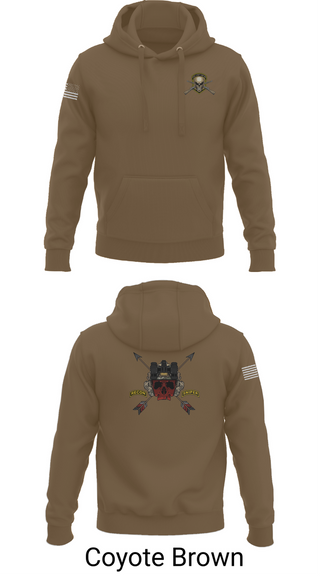 Hoodie, HHC 1ST BN 65TH INF REG, , Teamtime, Team time, sublimation, custom sports apparel, team uniforms, spirit wear, spiritwear, sports uniforms, custom shirts, team store, custom team store, fundraiser sports, apparel fundraiser