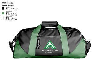 Duffle Bag, Apex, Baseball, Teamtime, Team time, sublimation, custom sports apparel, team uniforms, spirit wear, spiritwear, sports uniforms, custom shirts, team store, custom team store, fundraiser sports, apparel fundraiser