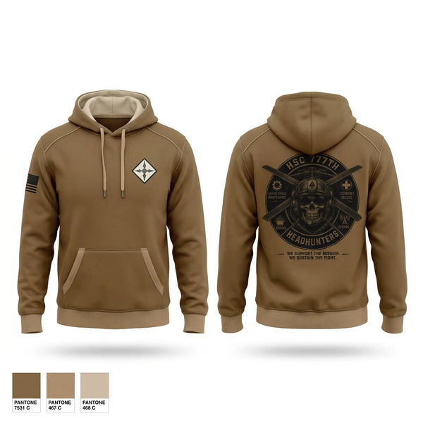 Hoodie, HSC 777th, Army, Teamtime, Team time, sublimation, custom sports apparel, team uniforms, spirit wear, spiritwear, sports uniforms, custom shirts, team store, custom team store, fundraiser sports, apparel fundraiser