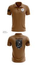 1-222 Aviaition Regiment 73134658 Short Sleeve Performance Polo - 22