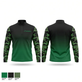 Quarter Zip Jacket, Jr. Thunderbirds, Baseball, Teamtime, Team time, sublimation, custom sports apparel, team uniforms, spirit wear, spiritwear, sports uniforms, custom shirts, team store, custom team store, fundraiser sports, apparel fundraiser