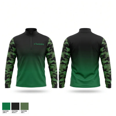 Jr. Thunderbirds Quarter Zip Jacket - 1