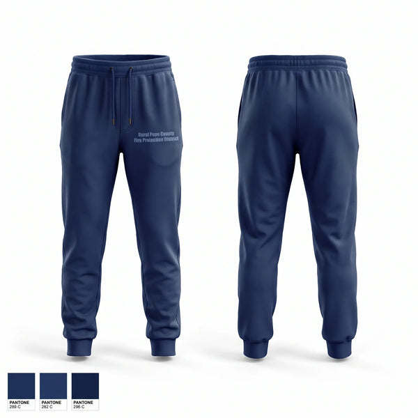 Sweatpants, Rural Pope County Fire Protection District, Fire Department, Teamtime, Team time, sublimation, custom sports apparel, team uniforms, spirit wear, spiritwear, sports uniforms, custom shirts, team store, custom team store, fundraiser sports, apparel fundraiser
