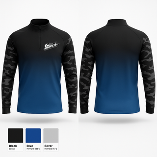 Quarter Zip Jacket, Elite Stars, Cheer, Teamtime, Team time, sublimation, custom sports apparel, team uniforms, spirit wear, spiritwear, sports uniforms, custom shirts, team store, custom team store, fundraiser sports, apparel fundraiser