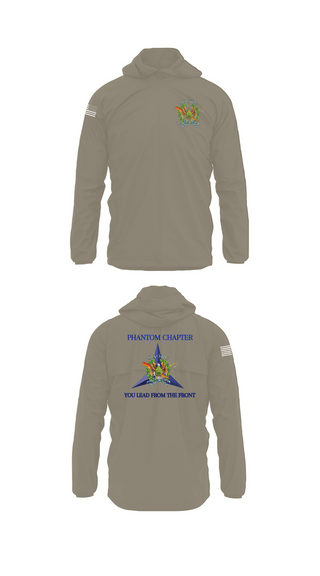 Windbreaker, Fort Hood Sergeant Audie Murphy Club, Army, Teamtime, Team time, sublimation, custom sports apparel, team uniforms, spirit wear, spiritwear, sports uniforms, custom shirts, team store, custom team store, fundraiser sports, apparel fundraiser