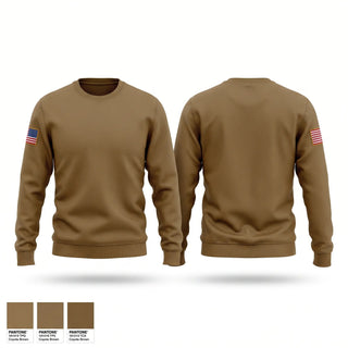 Crew Neck Sweatshirt, Detachment 490, Air Force, Teamtime, Team time, sublimation, custom sports apparel, team uniforms, spirit wear, spiritwear, sports uniforms, custom shirts, team store, custom team store, fundraiser sports, apparel fundraiser