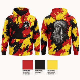 Hoodie, Pocasset Tribe, , Teamtime, Team time, sublimation, custom sports apparel, team uniforms, spirit wear, spiritwear, sports uniforms, custom shirts, team store, custom team store, fundraiser sports, apparel fundraiser