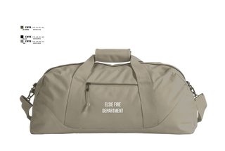 Duffle Bag, Elsie Fire Department, Fire Department, Teamtime, Team time, sublimation, custom sports apparel, team uniforms, spirit wear, spiritwear, sports uniforms, custom shirts, team store, custom team store, fundraiser sports, apparel fundraiser