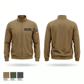 Windbreaker, 2-8 field artillery avalanche battery, Army, Teamtime, Team time, sublimation, custom sports apparel, team uniforms, spirit wear, spiritwear, sports uniforms, custom shirts, team store, custom team store, fundraiser sports, apparel fundraiser