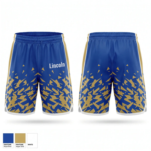Athletic Shorts With Pockets, LINCOLN AJROTC, Army, Teamtime, Team time, sublimation, custom sports apparel, team uniforms, spirit wear, spiritwear, sports uniforms, custom shirts, team store, custom team store, fundraiser sports, apparel fundraiser