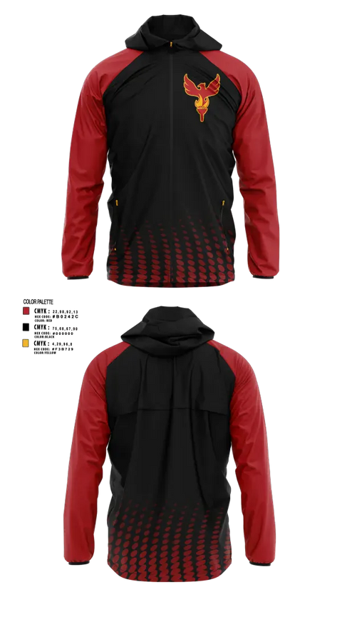 Windbreaker, North Lawndale College Prep, , Teamtime, Team time, sublimation, custom sports apparel, team uniforms, spirit wear, spiritwear, sports uniforms, custom shirts, team store, custom team store, fundraiser sports, apparel fundraiser