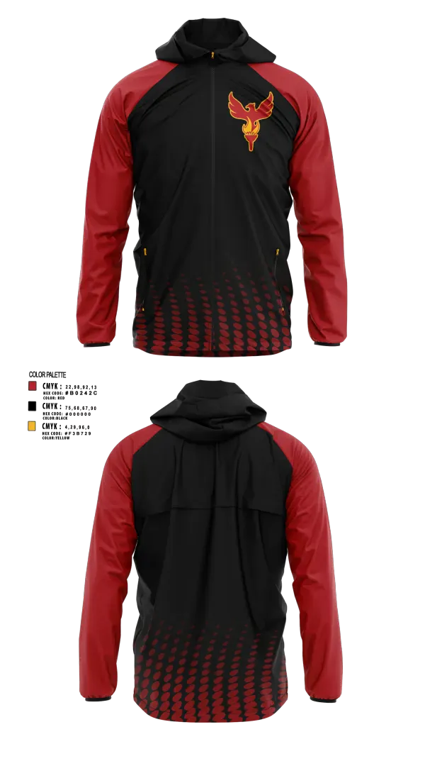 Windbreaker, North Lawndale College Prep, , Teamtime, Team time, sublimation, custom sports apparel, team uniforms, spirit wear, spiritwear, sports uniforms, custom shirts, team store, custom team store, fundraiser sports, apparel fundraiser