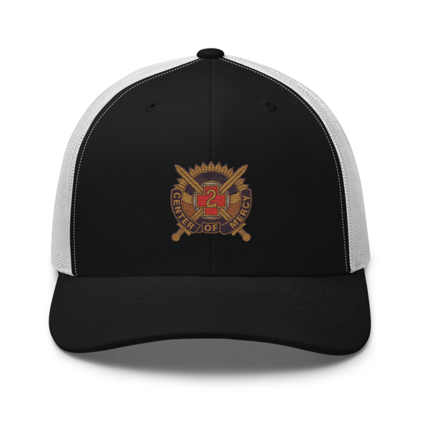 2nd Medical BDE 87997512 Retro Trucker Hat | Yupoong 6606