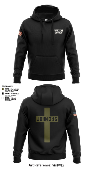 Hoodie, Warzone Church, , Teamtime, Team time, sublimation, custom sports apparel, team uniforms, spirit wear, spiritwear, sports uniforms, custom shirts, team store, custom team store, fundraiser sports, apparel fundraiser