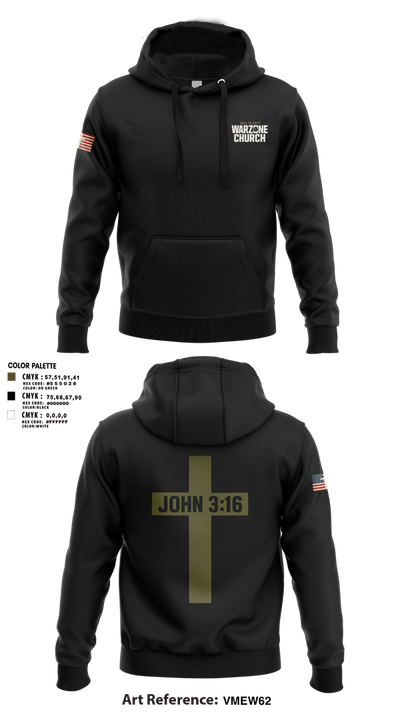 Warzone Church 33151394 Hoodie - 3