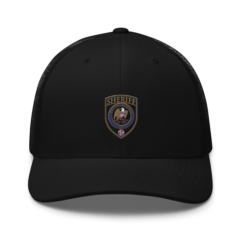 Sheriff 45341556 Retro Trucker Hat | Yupoong 6606