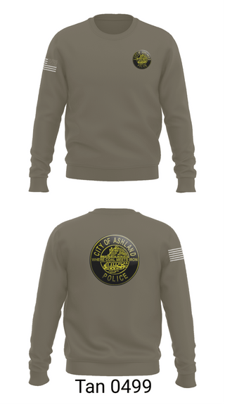 Crew Neck Sweatshirt, Ashland Police Department, Police, Teamtime, Team time, sublimation, custom sports apparel, team uniforms, spirit wear, spiritwear, sports uniforms, custom shirts, team store, custom team store, fundraiser sports, apparel fundraiser