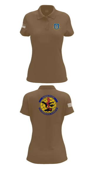 Womens Short Sleeve Performance Polo, 94ASTS, Air Force, Teamtime, Team time, sublimation, custom sports apparel, team uniforms, spirit wear, spiritwear, sports uniforms, custom shirts, team store, custom team store, fundraiser sports, apparel fundraiser