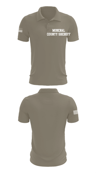 Short Sleeve Performance Polo, Mineral county sheriff, Police, Teamtime, Team time, sublimation, custom sports apparel, team uniforms, spirit wear, spiritwear, sports uniforms, custom shirts, team store, custom team store, fundraiser sports, apparel fundraiser
