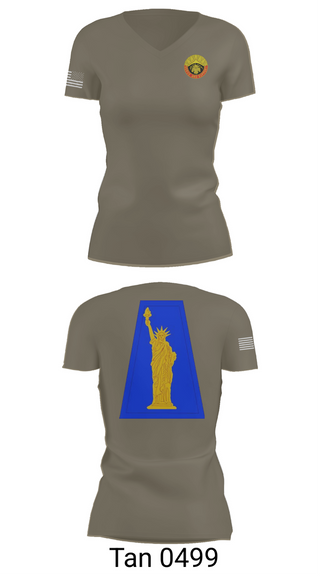 Womens Short Sleeve Vneck Shirt, 389th CSSB, , Teamtime, Team time, sublimation, custom sports apparel, team uniforms, spirit wear, spiritwear, sports uniforms, custom shirts, team store, custom team store, fundraiser sports, apparel fundraiser