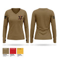 143rd Women's Long Sleeve V-neck Shirt - 1