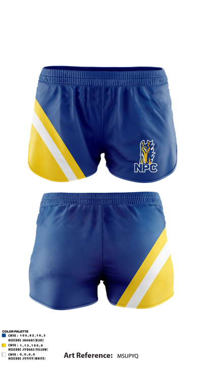 Northpointe Christian Girls Soccer 21534489 Track Shorts - 1