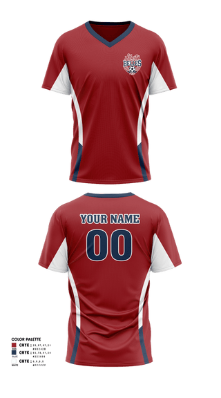 Womens Soccer Jersey, Liberty Bells, Women's Soccer, Teamtime, Team time, sublimation, custom sports apparel, team uniforms, spirit wear, spiritwear, sports uniforms, custom shirts, team store, custom team store, fundraiser sports, apparel fundraiser