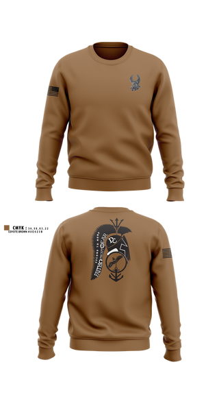 Crew Neck Sweatshirt, USS Donald Cook, , Teamtime, Team time, sublimation, custom sports apparel, team uniforms, spirit wear, spiritwear, sports uniforms, custom shirts, team store, custom team store, fundraiser sports, apparel fundraiser
