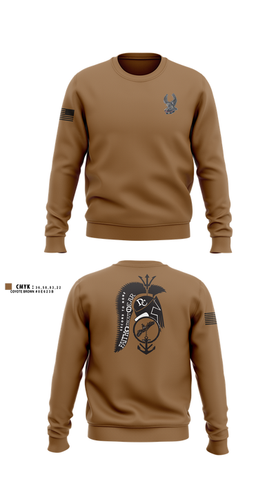 USS Donald Cook 95843456 Crew Neck Sweatshirt - 100