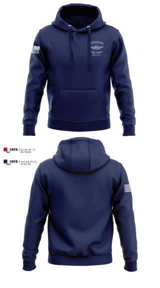 Hoodie, Jefferson vol Fire Dept, Fire Department, Teamtime, Team time, sublimation, custom sports apparel, team uniforms, spirit wear, spiritwear, sports uniforms, custom shirts, team store, custom team store, fundraiser sports, apparel fundraiser