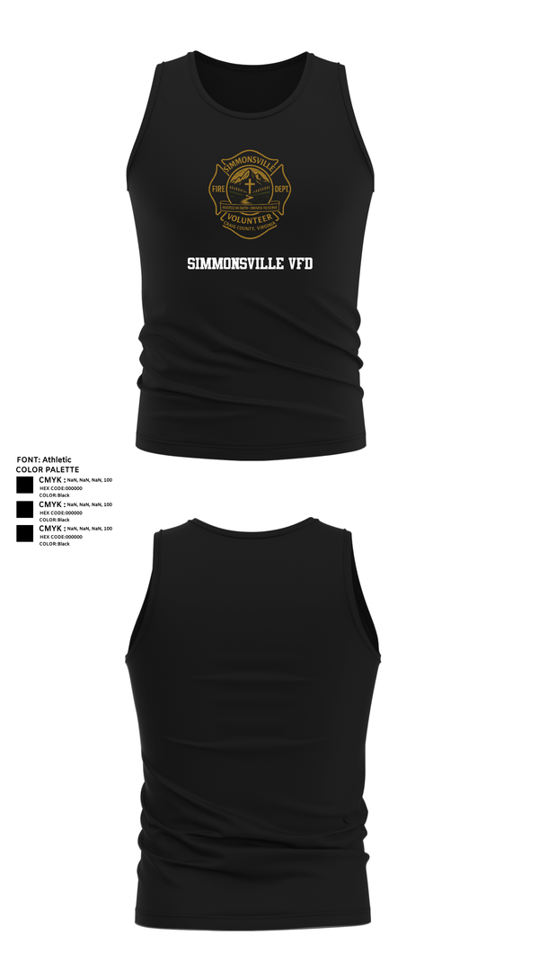 Tank Top, Simmonsville VFD, , Teamtime, Team time, sublimation, custom sports apparel, team uniforms, spirit wear, spiritwear, sports uniforms, custom shirts, team store, custom team store, fundraiser sports, apparel fundraiser