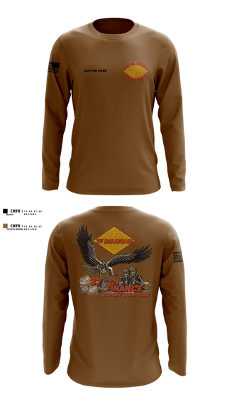 Long Sleeve Performance Shirt, 37th FICO, Army, Teamtime, Team time, sublimation, custom sports apparel, team uniforms, spirit wear, spiritwear, sports uniforms, custom shirts, team store, custom team store, fundraiser sports, apparel fundraiser