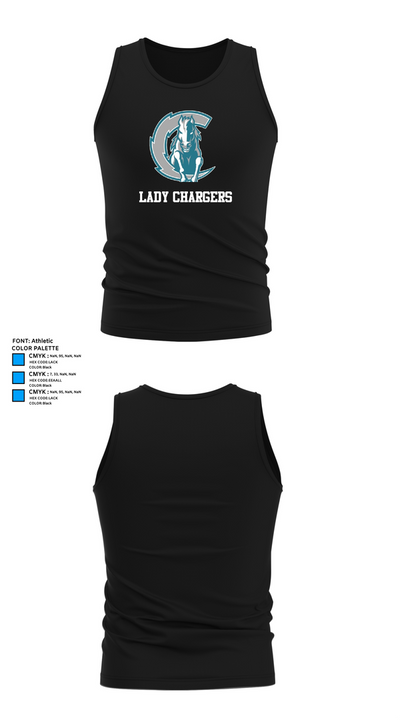 Lady Chargers 79726447 Tank Top - 32