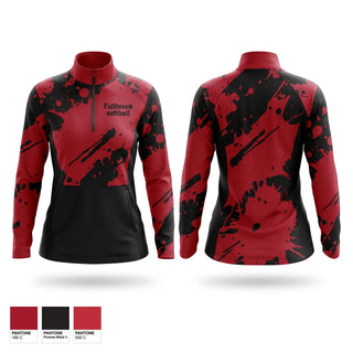 Quarter Zip Jacket, Fallbrook softball, Softball, Teamtime, Team time, sublimation, custom sports apparel, team uniforms, spirit wear, spiritwear, sports uniforms, custom shirts, team store, custom team store, fundraiser sports, apparel fundraiser