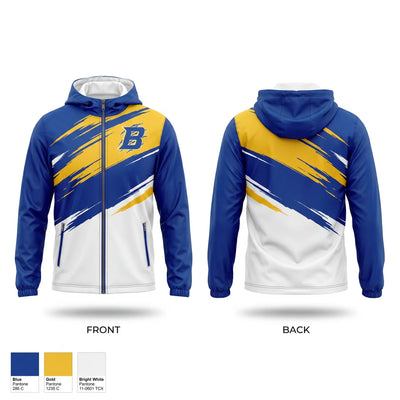 Bluestem Senior High School Basketball 14224651 Windbreaker - 1