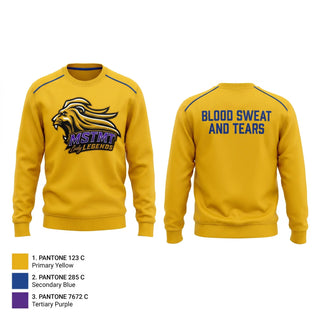 Crew Neck Sweatshirt, MDTMT Legends, Track & Field, Teamtime, Team time, sublimation, custom sports apparel, team uniforms, spirit wear, spiritwear, sports uniforms, custom shirts, team store, custom team store, fundraiser sports, apparel fundraiser