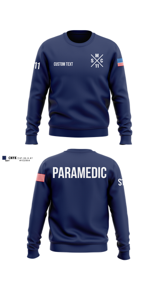 Crew Neck Sweatshirt, SM, EMS/EMT, Teamtime, Team time, sublimation, custom sports apparel, team uniforms, spirit wear, spiritwear, sports uniforms, custom shirts, team store, custom team store, fundraiser sports, apparel fundraiser