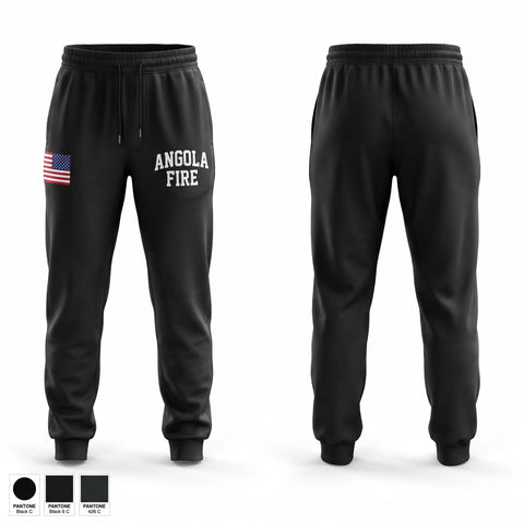 Sweatpants, Angola Fire, Fire Department, Teamtime, Team time, sublimation, custom sports apparel, team uniforms, spirit wear, spiritwear, sports uniforms, custom shirts, team store, custom team store, fundraiser sports, apparel fundraiser