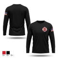 Edinburgh Fire Lancer Logo Long Sleeve Performance Shirt - 1