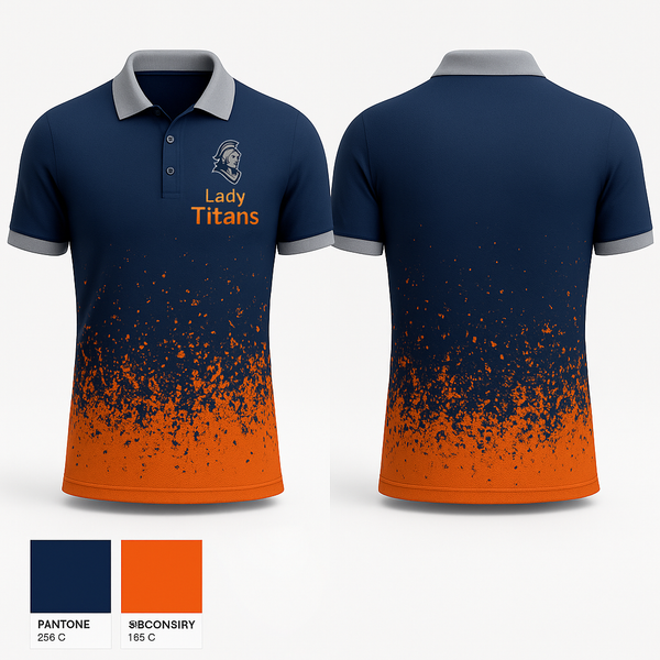 Short Sleeve Performance Polo, Lady Titans, Softball, Teamtime, Team time, sublimation, custom sports apparel, team uniforms, spirit wear, spiritwear, sports uniforms, custom shirts, team store, custom team store, fundraiser sports, apparel fundraiser