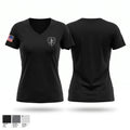 SEMLEC Mobile Operations Women's Short Sleeve V-neck Shirt - 1