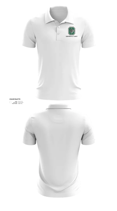 Coopersville Dance Team 93939428 Short Sleeve Performance Polo - 23