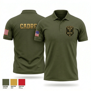 Short Sleeve Performance Polo, Camp Ripley MSTC, Army, Teamtime, Team time, sublimation, custom sports apparel, team uniforms, spirit wear, spiritwear, sports uniforms, custom shirts, team store, custom team store, fundraiser sports, apparel fundraiser