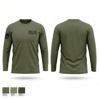 Long Sleeve Performance Shirt, DALLAS Intelligence Unit, Police, Teamtime, Team time, sublimation, custom sports apparel, team uniforms, spirit wear, spiritwear, sports uniforms, custom shirts, team store, custom team store, fundraiser sports, apparel fundraiser