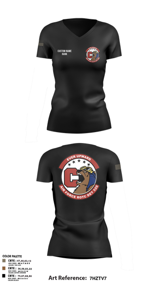 Womens Short Sleeve Vneck Shirt, DET 520, , Teamtime, Team time, sublimation, custom sports apparel, team uniforms, spirit wear, spiritwear, sports uniforms, custom shirts, team store, custom team store, fundraiser sports, apparel fundraiser