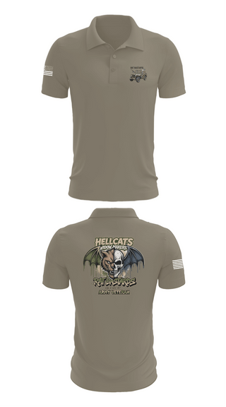 Short Sleeve Performance Polo, CSC 4/502nd Infantry, Army, Teamtime, Team time, sublimation, custom sports apparel, team uniforms, spirit wear, spiritwear, sports uniforms, custom shirts, team store, custom team store, fundraiser sports, apparel fundraiser